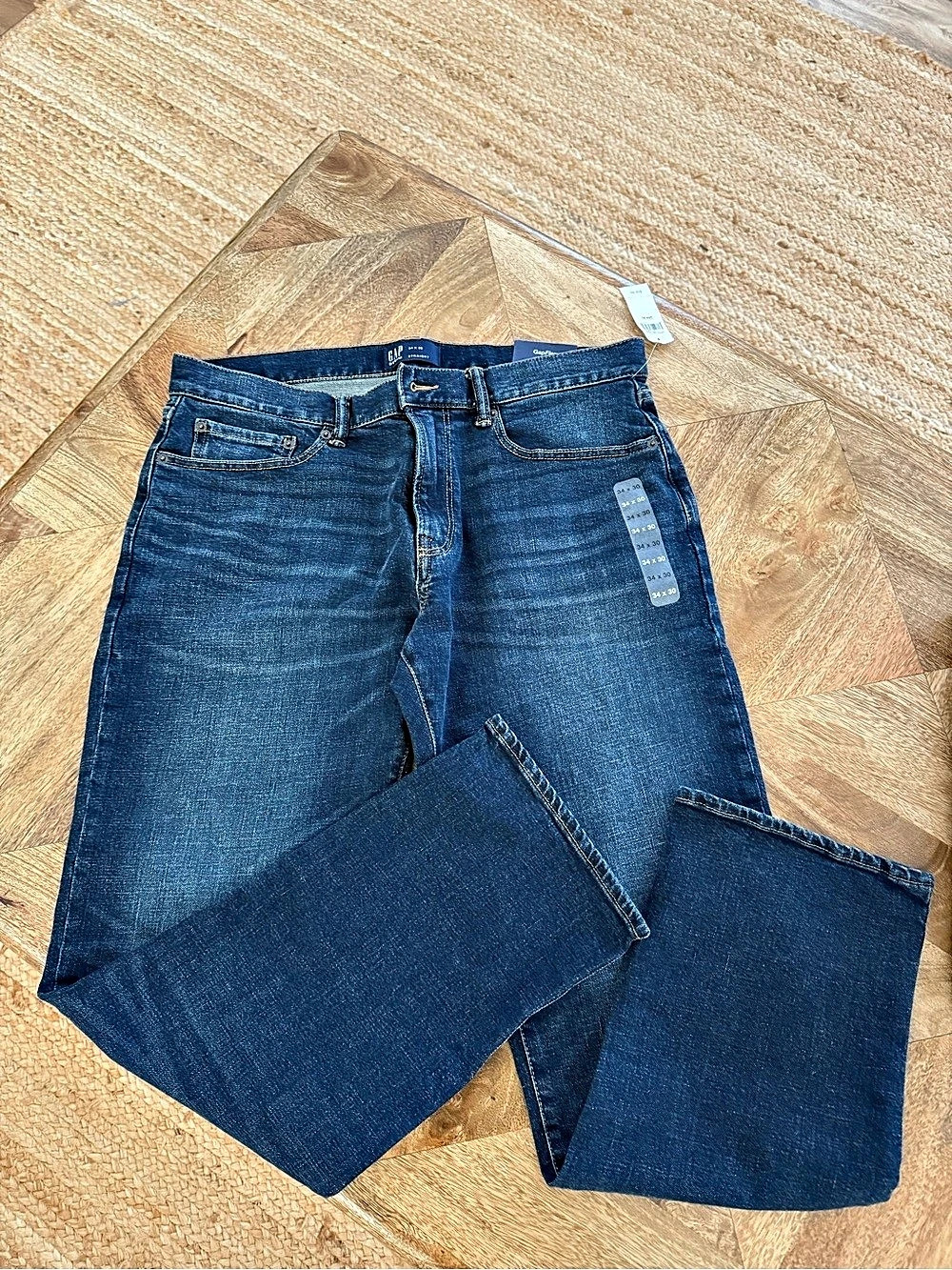 Gap GapFlex Straight Jean Straight Jeans Waist 34 x 30